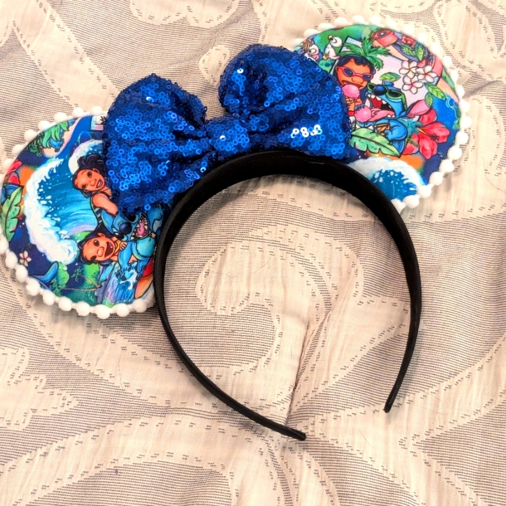 Custom made Disney inspired Lilo And Stitch Headband